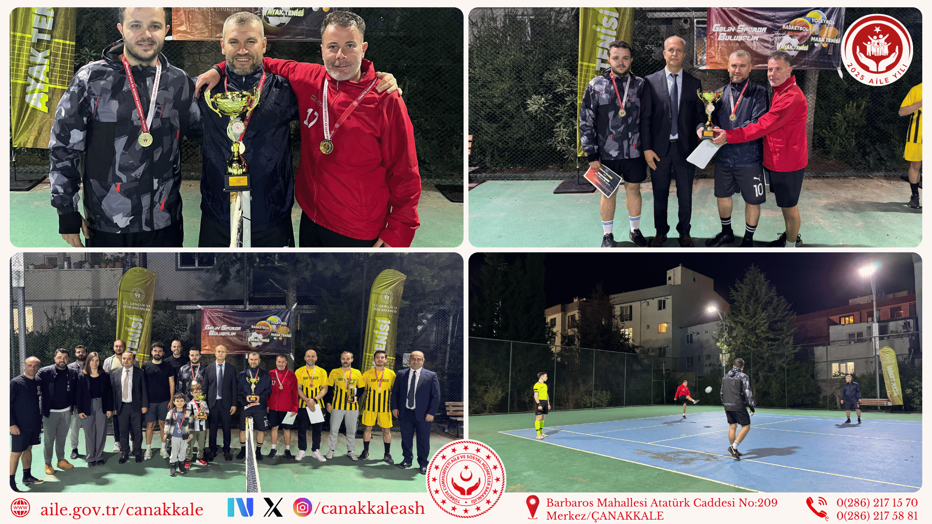 🎉 3. Kamu Spor Oyunları’nda Birincilik Gururu! 🏆