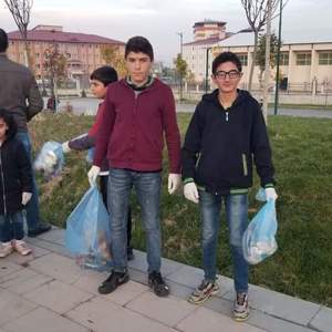 Çocuklar Daha Temiz Bir Dünya İçin Sahada - fotoğraf 12