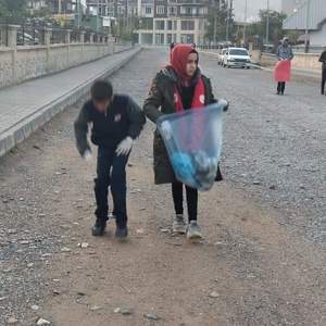 Çocuklar Daha Temiz Bir Dünya İçin Sahada - fotoğraf 14