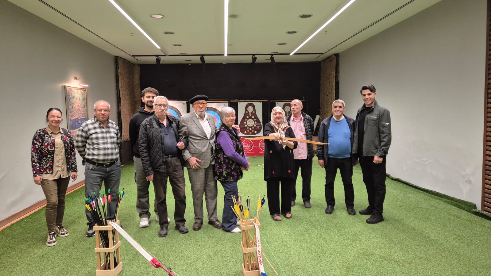 Sosyal, Sportif ve Kültürel Faaliyetler Kapsamında Zeytinburnu Semiha Şakir Huzurevi Sakinlerinin Okçular Vakfı Ziyareti Gerçekleştirildi