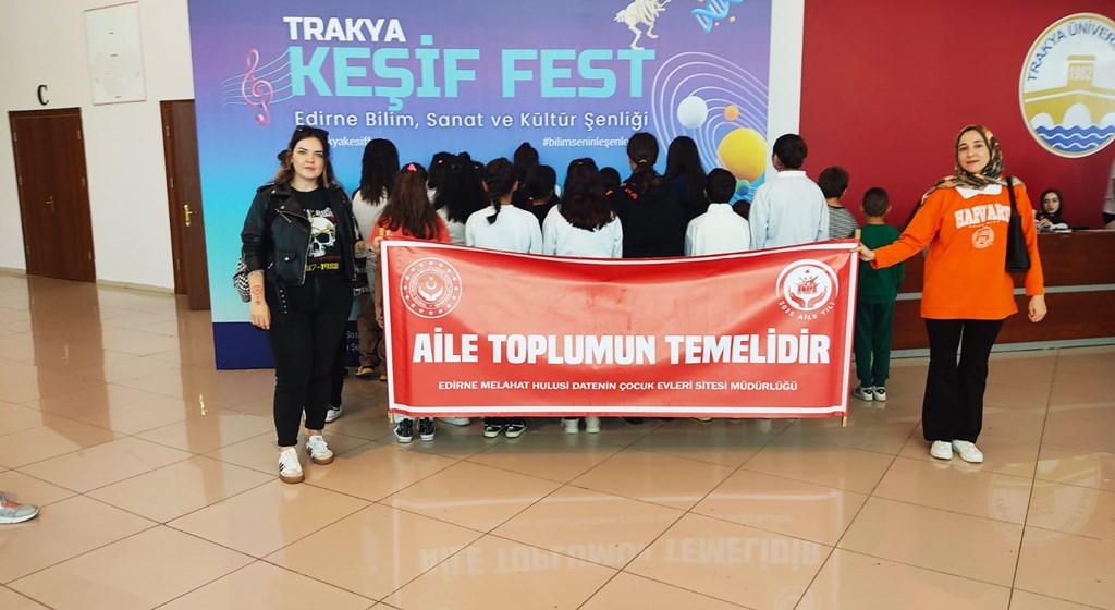 Koruma ve Bakım Altındaki Çocuklar Trakya Keşif Festivaline Katıldı.