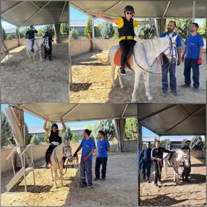 Özel Bireylerimiz Hippoterapi ile Becerilerini Geliştiriyor - fotoğraf 1