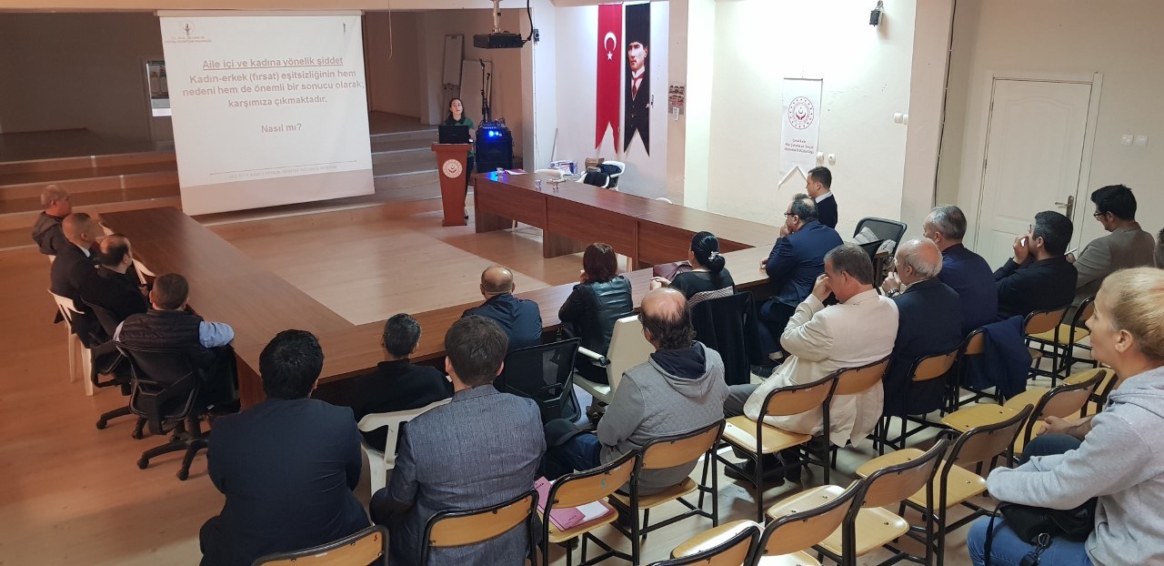 Şiddet Önleme ve İzleme Merkezi Tarafından PTT Personellerine “Kadına Yönelik Şiddetle Mücadele’’ Semineri Verildi