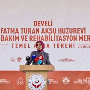 Fatma -Turan AKSU Huzurevi Yaşlı Bakım ve Rehabilitasyon Merkezi Temel Atma Töreni - fotoğraf 1