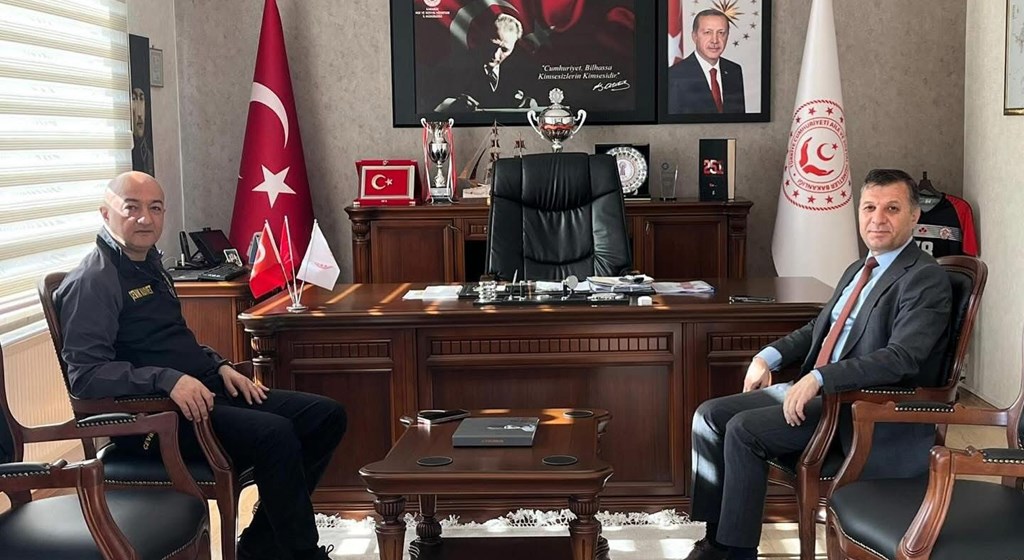 İl Emniyet Müdürümüz Sayın Ahmet Canver, İl Müdürlüğümüze İadeyi Ziyarette Bulundu