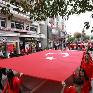 Cumhuriyetimizin 102. Yılı Kortej Yürüyüşünde Coşku ve Gururla Kutlandı   - fotoğraf 8