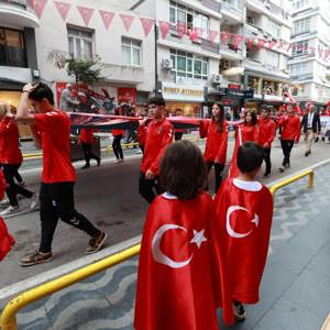 Cumhuriyetimizin 102. Yılı Kortej Yürüyüşünde Coşku ve Gururla Kutlandı   - fotoğraf 11