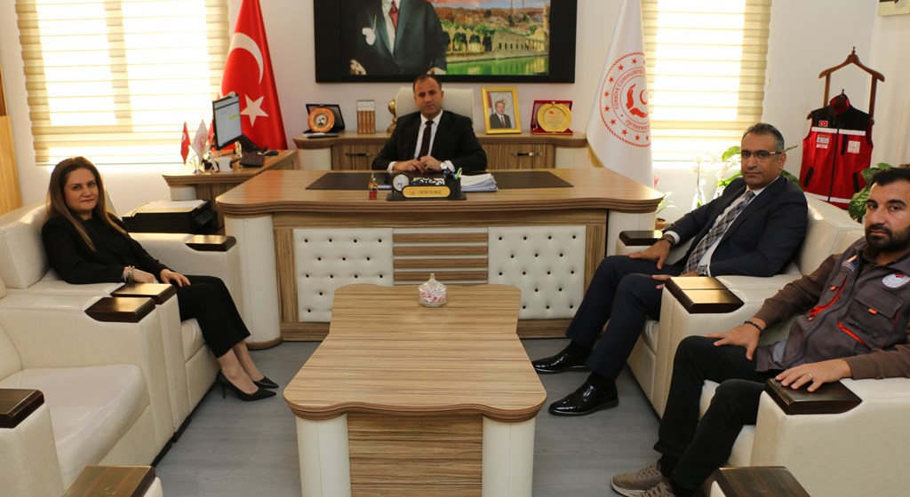 TKDK İl Koordinatörü Beyhan GERGERLİ, İl Müdürümüz Fatih YILMAZ’ı Ziyaret Etti.