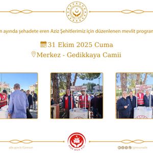 Şehitlerimize Mevlit Programı - fotoğraf 5