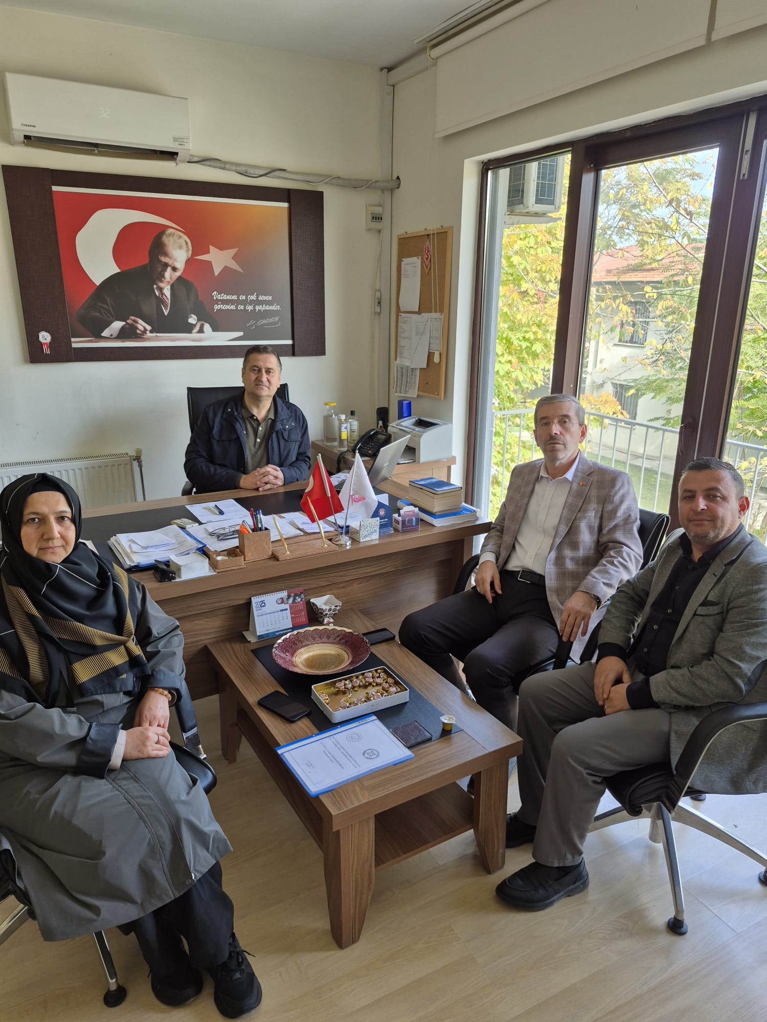 “Sanata Teşvik ve Sanatla Yaşam Programı” İş Birliği Görüşmesi Gerçekleştirildi