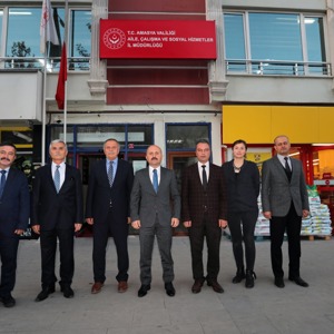 Valimiz Dr. Osman VAROL, göreve yeni başlayan İl Müdür Vekili Ahmet KIRLANGIÇ’a hayırlı olsun ziyaretinde bulundu. - fotoğraf 3