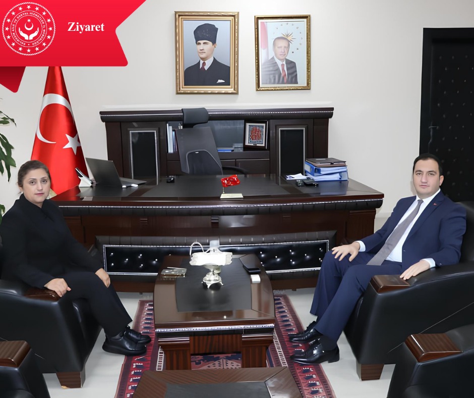 İl Müdürümüz Sayın Emine BÖÇKÜN, Kepsut Kaymakamı Sayın Adem TAŞPINAR'ı Makamında Ziyaret Etti