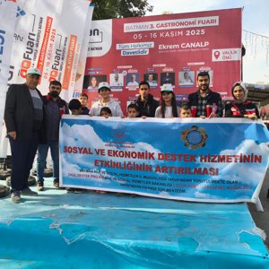 “Okul Destek Projesi” kapsamında hizmet alan çocuklar Batman 3. Gastronomi Fuarında - fotoğraf 2