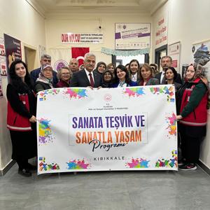“Sanata Teşvik ve Sanatla Yaşam Programı” kapsamında düzenlenen kursumuzun açılışı gerçekleştirildi. - fotoğraf 2