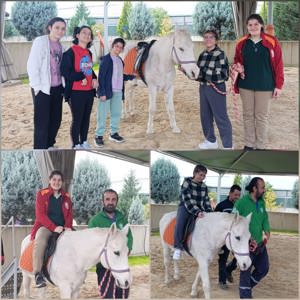 Özel Çocuklar İçin Hipoterapi Devam Ediyor: Köseköy Bakım Merkezi Sakinlerinin Algı ve Fiziksel Fonksiyonları Güçleniyor! - fotoğraf 1