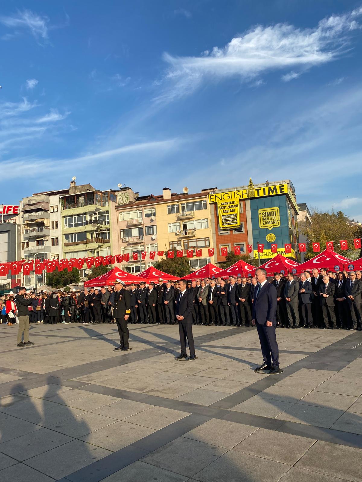 Ulu Önder Atatürk, Ebediyete İntikalinin 87. Yılında Saygı ve Minnetle Anıldı!