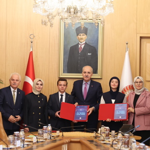 26. Ulusal Çocuk Forumu Sonuç Bildirgesi TBMM Başkanı Kurtulmuş’a takdim edildi - fotoğraf 1