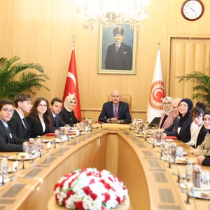 26. Ulusal Çocuk Forumu Sonuç Bildirgesi TBMM Başkanı Kurtulmuş’a takdim edildi - fotoğraf 2