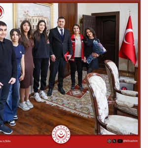 İlimiz Çocuk Hakları Komitesi Üyeleri Valimiz Sayın Tahir ŞAHİN ve Vali Yardımcımız Sayın Murat DEMİRBİLEK’i Ziyaret Etti - fotoğraf 3