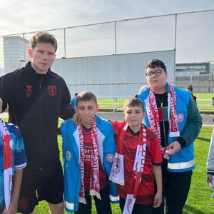 İl Çocuk Hakları Komitesi Üyesi Çocuklar Samsunspor ile Buluştu   - fotoğraf 24