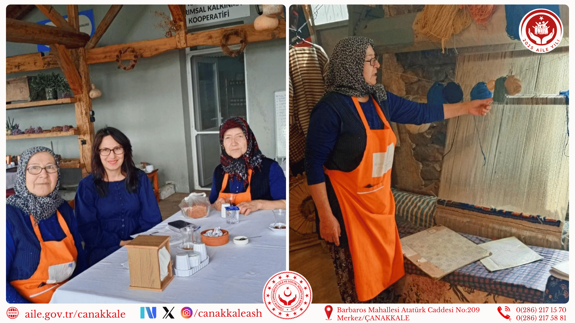 S.S. Bektaş Köyü Kadın Emeği Tarımsal Kalkınma Kooperatifi Ziyareti