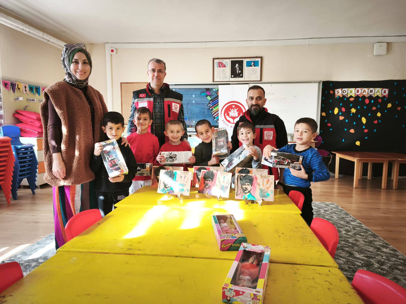İnallı Köyü Anaokulunda Atatürk’ü Anma ve Aile Yılı Kapsamında Özel Bir Etkinlik Düzenlendi