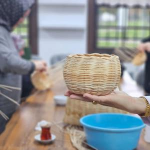 Şehit ve Gazi Yakınlarına Yönelik Sanat Etkinliklerimizde Sepetler Örülüyor - fotoğraf 7