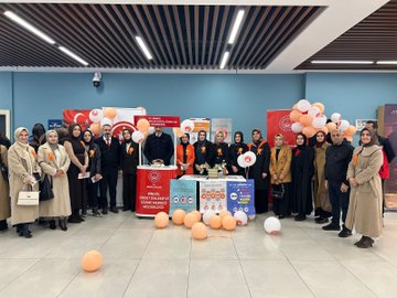 “Bingöl ASH İl Müdürlüğü olarak 25 Kasım kapsamında Millimal AVM’de farkındalık standı açtık.