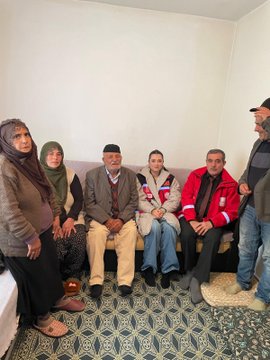 2025 Aile Yılı kapsamında Sancak Kuşkondu Köyünde 4 kuşak bir arada yaşayan Ömer Amcaya hane ziyareti gerçekleştirilmiştir.  