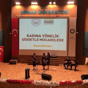Şırnak’ta 25 Kasım Programı Yoğun İlgiyle Gerçekleşti: “Bir Ses Ol” Çağrısı Yükseldi - fotoğraf 2