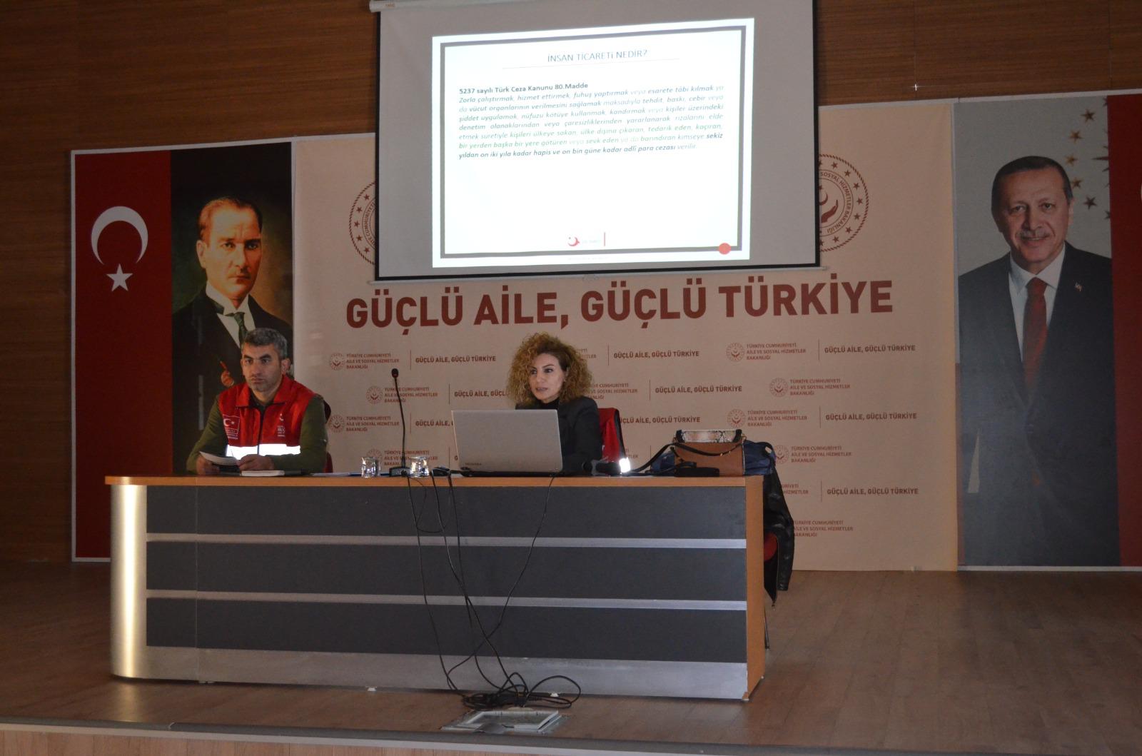 İnsan Ticareti ile Mücadele ve Mağdurların Korunması Farkındalık Eğitimi