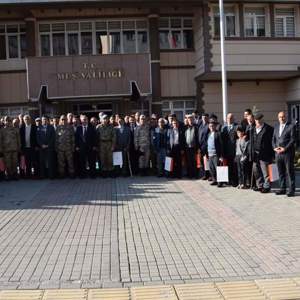Milli Mücadele Tevcihi Törenini yapılarak Kıbrıs Gazilerimize Milli Mücadele Madalyaları verildi  - fotoğraf 1