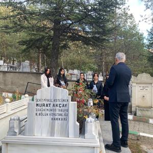 Gümüşhane Üniversitesi öğrencileri ile şehitlerimizin kabrini ziyaret ettik! - fotoğraf 6