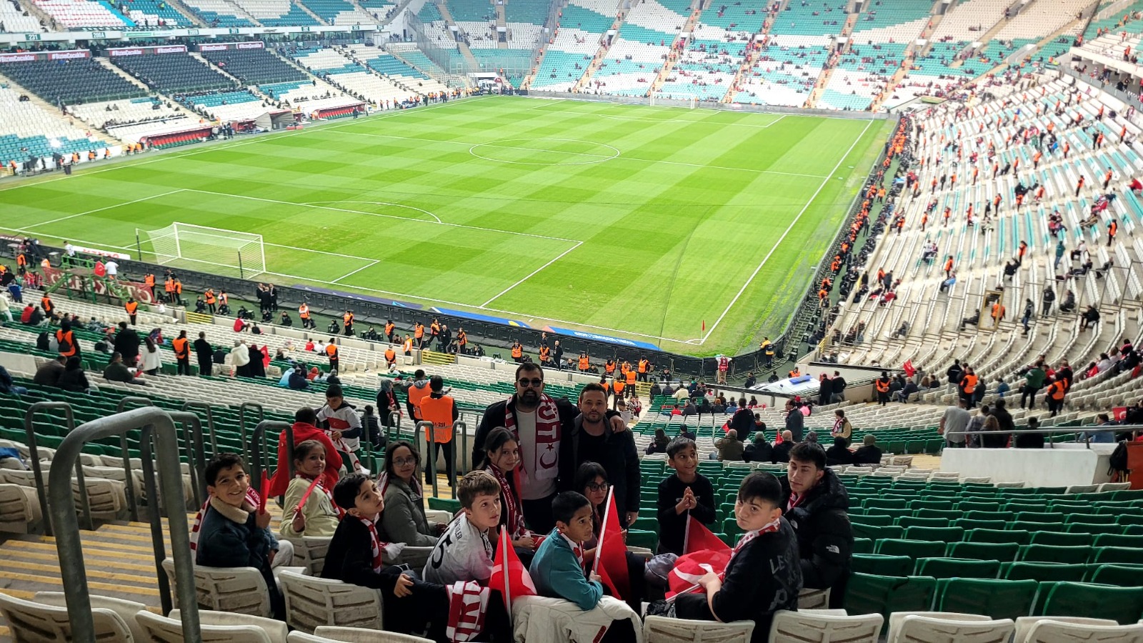 Çocuklarımızla Milli Maç Heyecanını Birlikte Yaşadık.