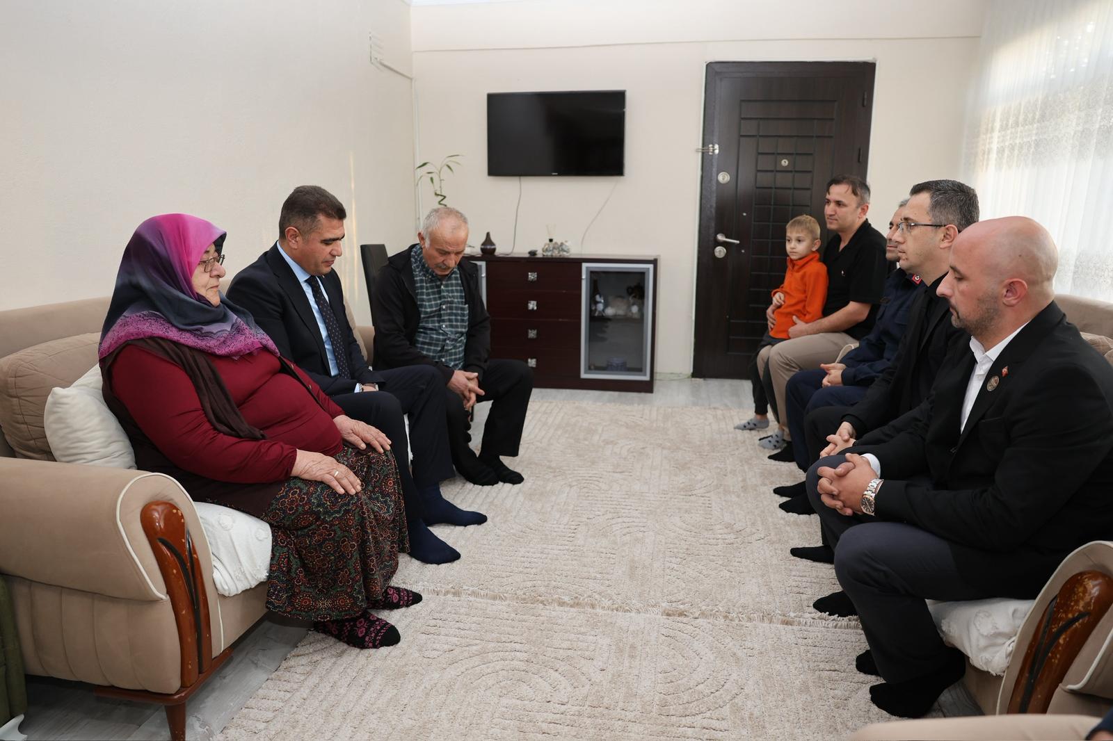 Şehidimiz Ünal TAŞPINAR’ın Ailesine Ziyaret Gerçekleştirildi.