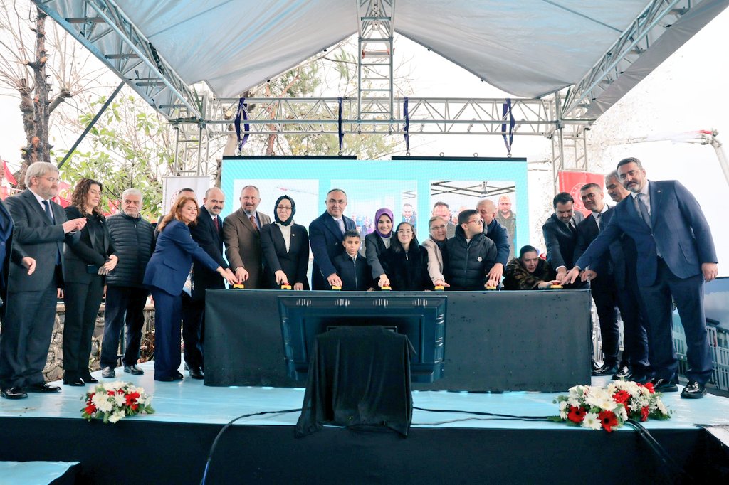 İl Müdürlüğü Binası, Sosyal Hizmet Merkezi ve Engelsiz Yaşam Merkezi Temel Atma Törenimizi Bugün Gerçekleştirdik