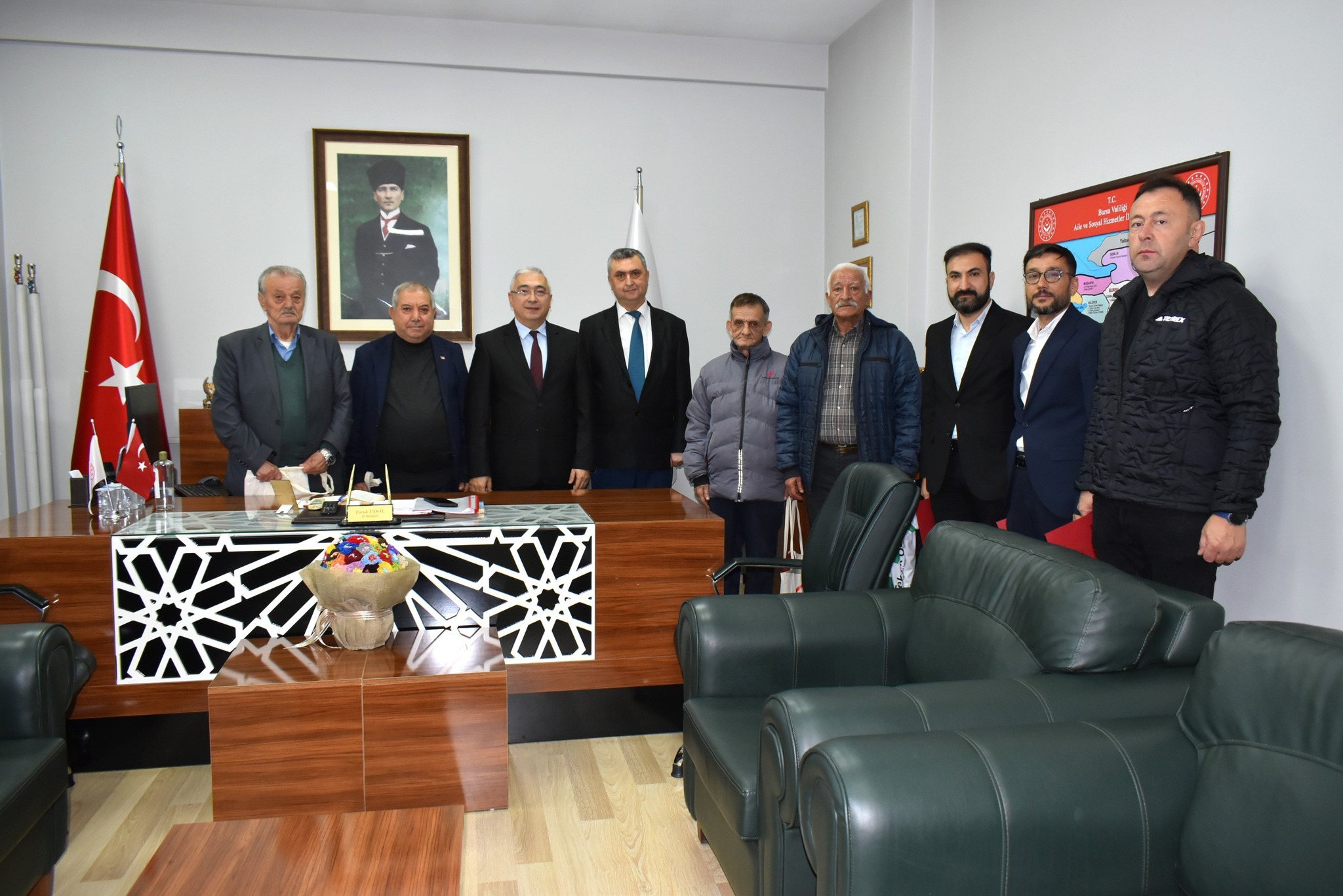 Huzurevi Bocce Ekibimizin Başarısı İl Müdürlüğümüzde Kutlandı