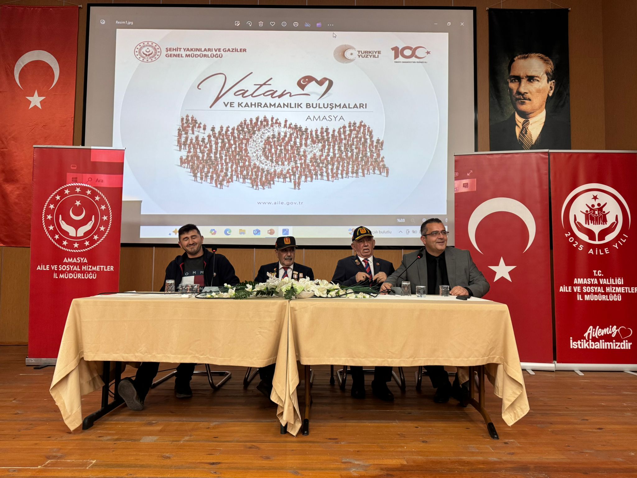 Vatan ve Kahramanlık Buluşmaları Etkinliği 