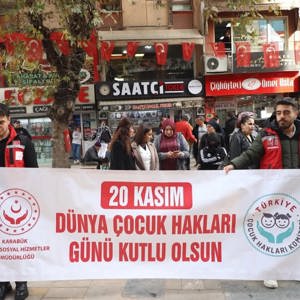 20 Kasım Dünya Çocuk Hakları Gününe Özel Gerçekleştirilen Etkinliklerle Şehir Merkezinde Güçlü Bir Farkındalık Oluşturdu. - fotoğraf 11
