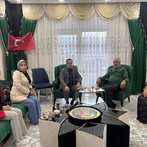 Şehidimiz Alparslan Kurt’un ailesine vefa ziyareti - fotoğraf 1