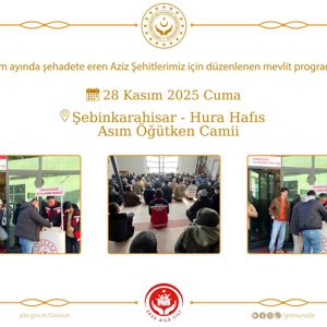 Aziz Şehitlerimiz İçin Mevlit Programları Devam Ediyor - fotoğraf 5