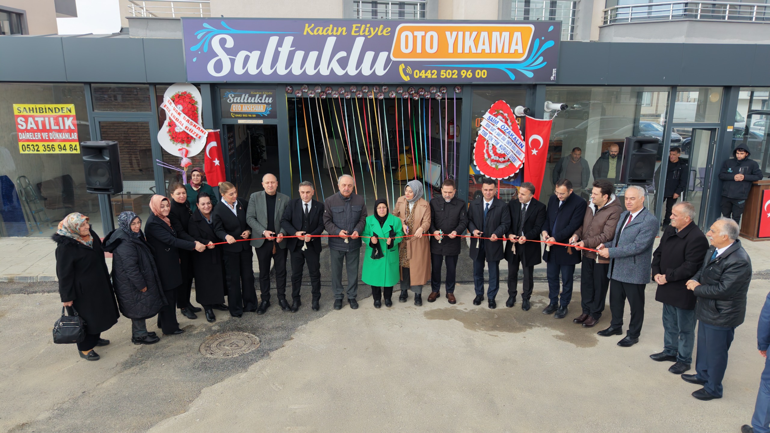Saltuklu Oto Yıkama Kadın Girişimcilik İşletmesi Açılışı