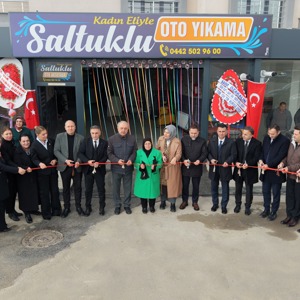 Saltuklu Oto Yıkama Kadın Girişimcilik İşletmesi Açılışı - fotoğraf 1