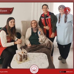 3 Aralık Dünya Engelliler Günü münasebetiyle Asiye Teyzemizin doğum gününü kutladık. - fotoğraf 3