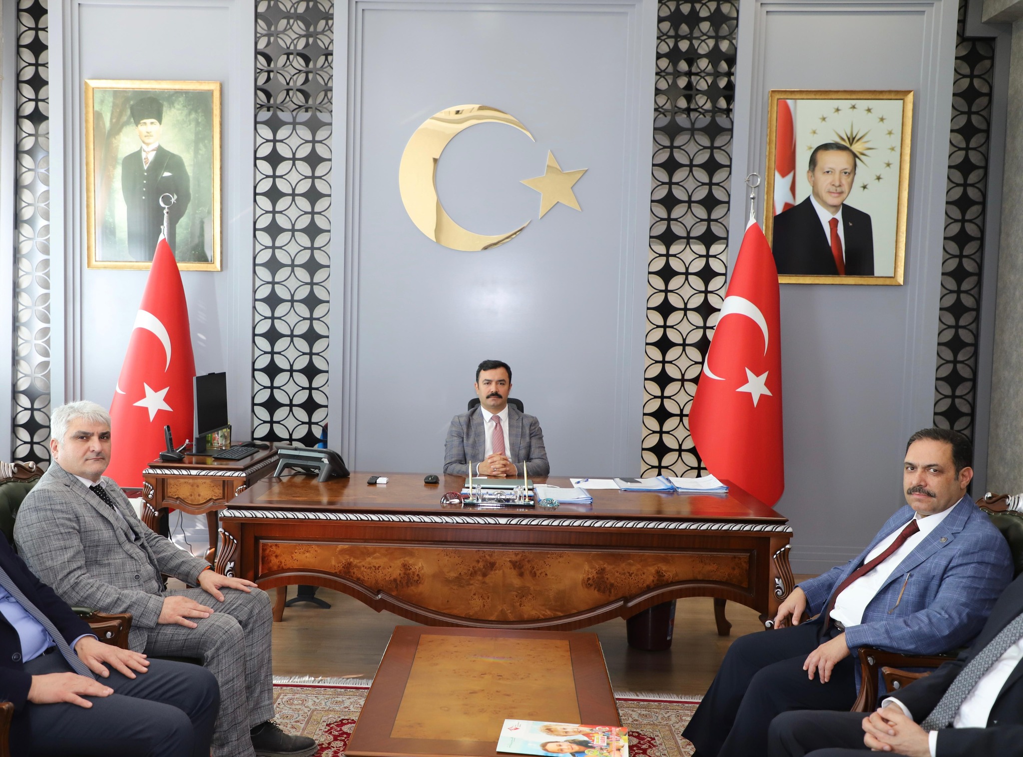 Kahta Kaymakamı Sayın Muhammed Üsame Soysal’a Ziyaret Gerçekleştirdik