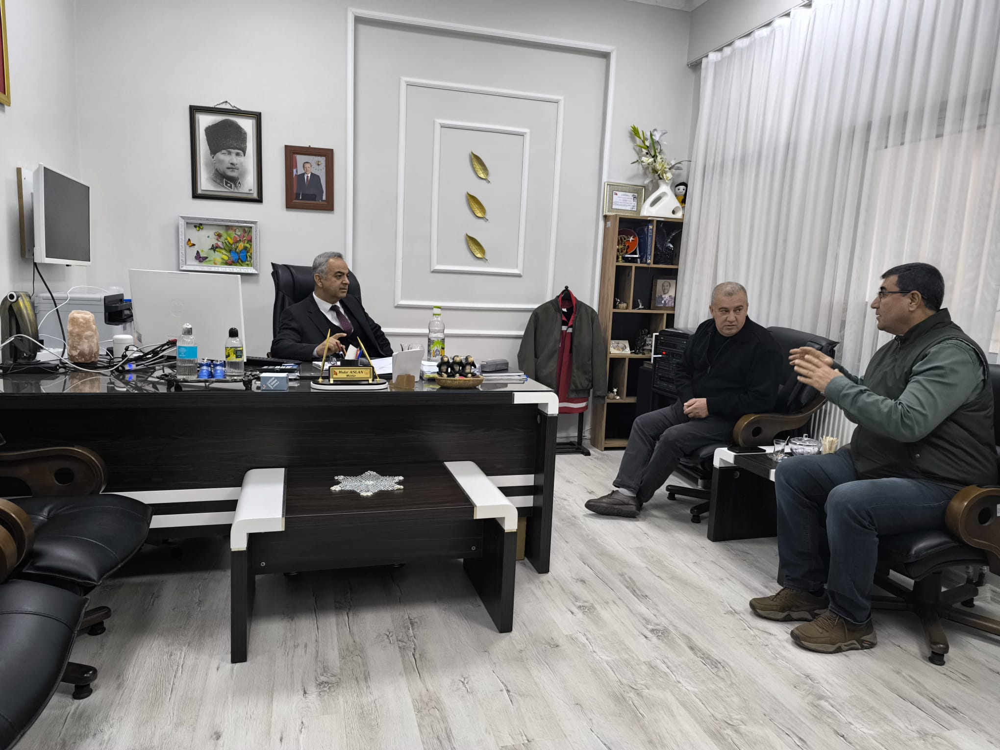 Çocuk Evleri Sitesi Müdürlüğü'ne ziyaret. 