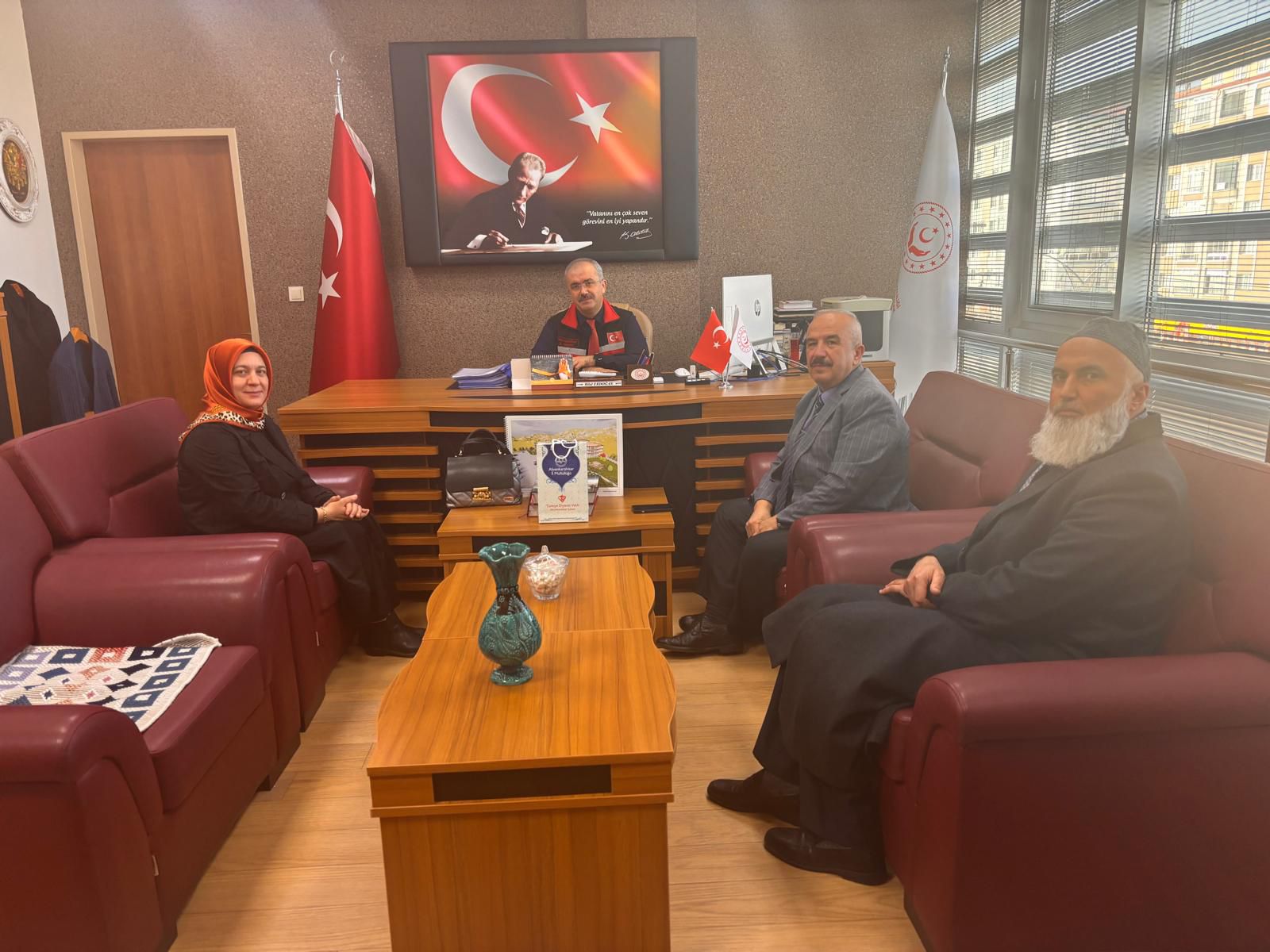 Müftülük Heyetinden İl Müdürümüze Ziyaret