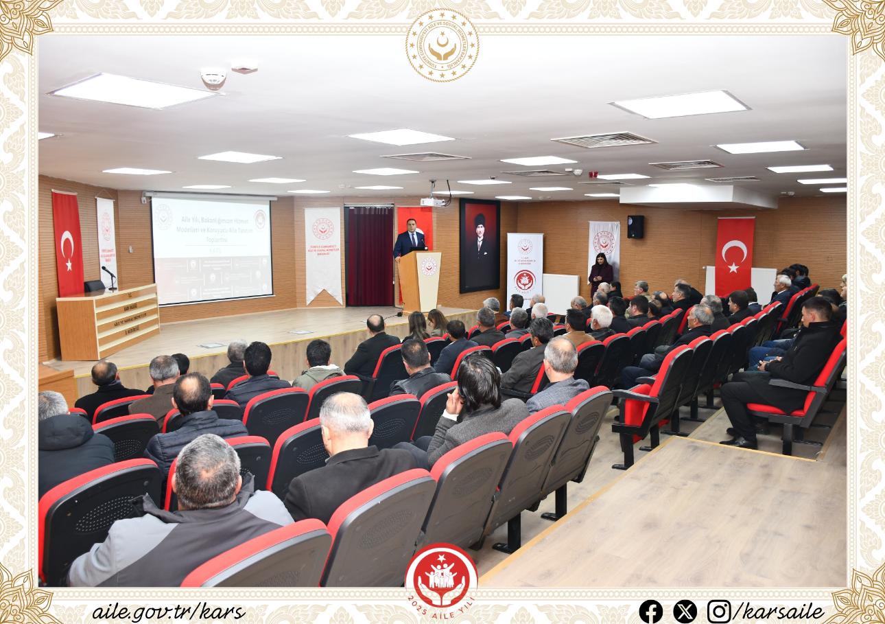 📍 Aile Yılı Kapsamında Muhtarlara Yönelik Bilgilendirme Programı Düzenlendi