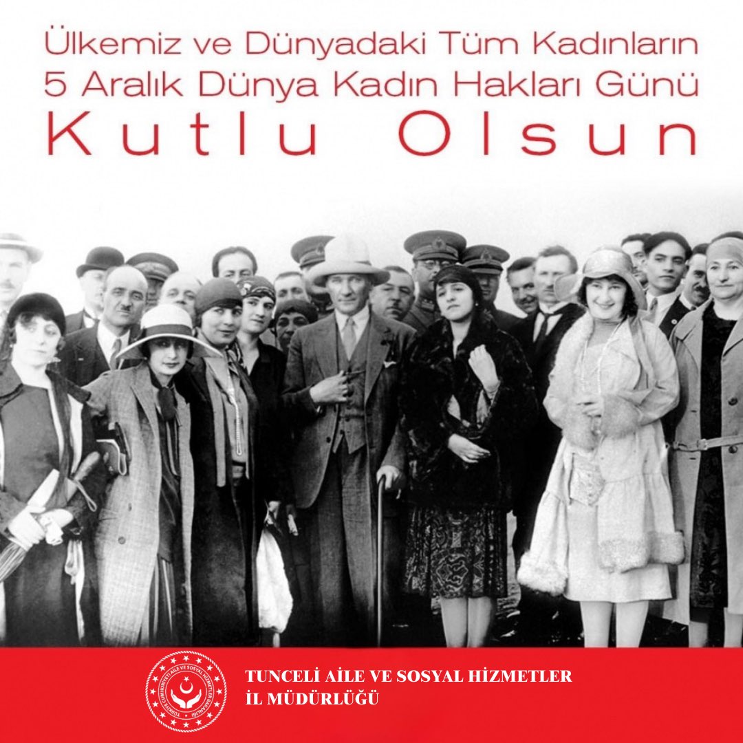 5 Aralık Dünya Kadın Hakları Günü Kutlu Olsun!