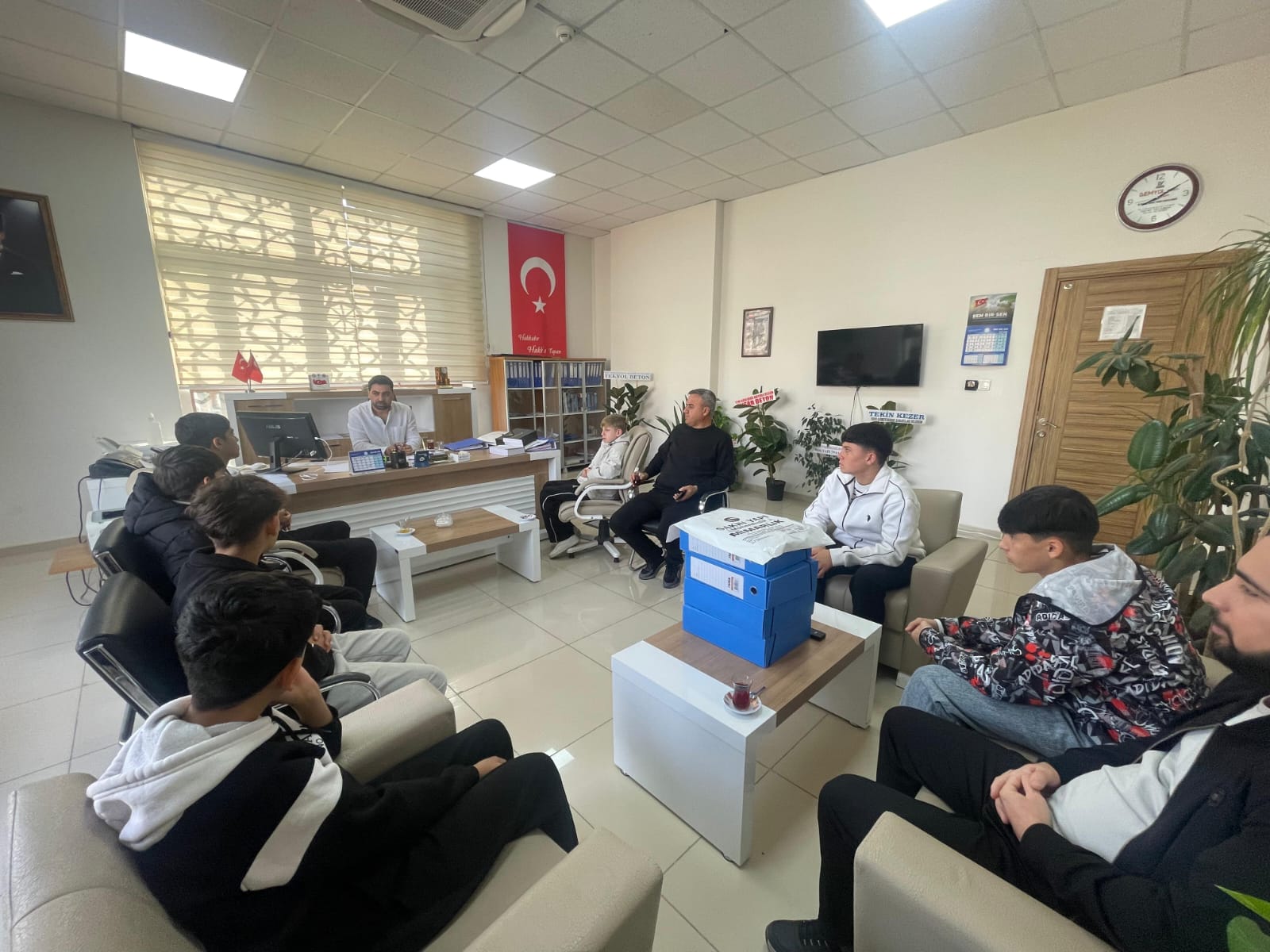 Çocuklarımızdan İl Özel İdaresine Ziyaret